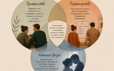 Не сме само двойка – трите вида отношения във връзката